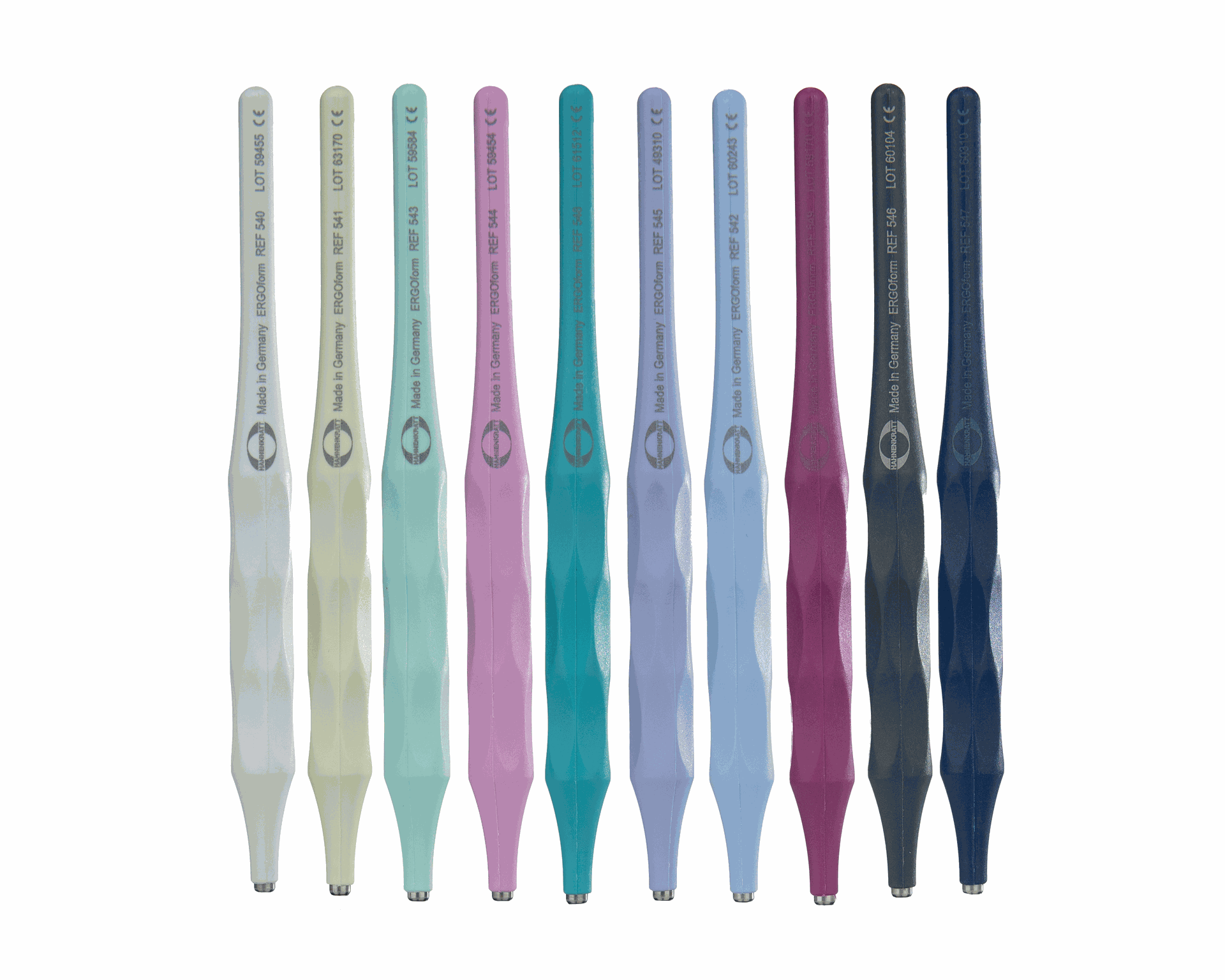 Ручка ERGOform 134C кольорова Hahnenkratt